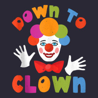 Down To Clown Funny Circus Tank Top Vintage Tee | Teevron