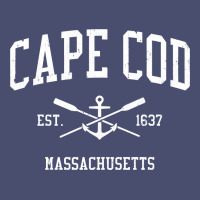 Cape Cod Ma Vintage Crossed Oars & Boat Anchor Sports Sweatshirt Vintage Tee | Teevron