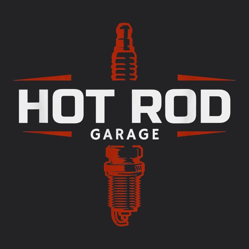 Hot Rod Garage Custom Retro Classic Car Spark Plug T Shirt Vintage Tee by linhVisuals | Teevron