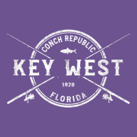 Key West Fl Vintage Crossed Fishing Rods T Shirt Vintage Tee | Teevron