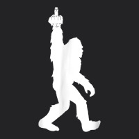Funny Bigfoot Middle Finger For Squatch Believers T Shirt Vintage Tee | Teevron