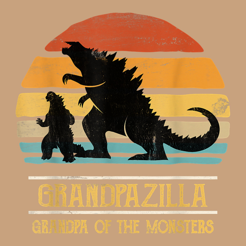 Mens Grandpazilla Grandpa Of Monsters Retro Halloween Christmas T Shir Vintage Tee by linhVisuals | Teevron