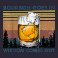 Bourbon Goes In Wisdom Comes Out Vintage T Shirt Vintage Tee | Teevron