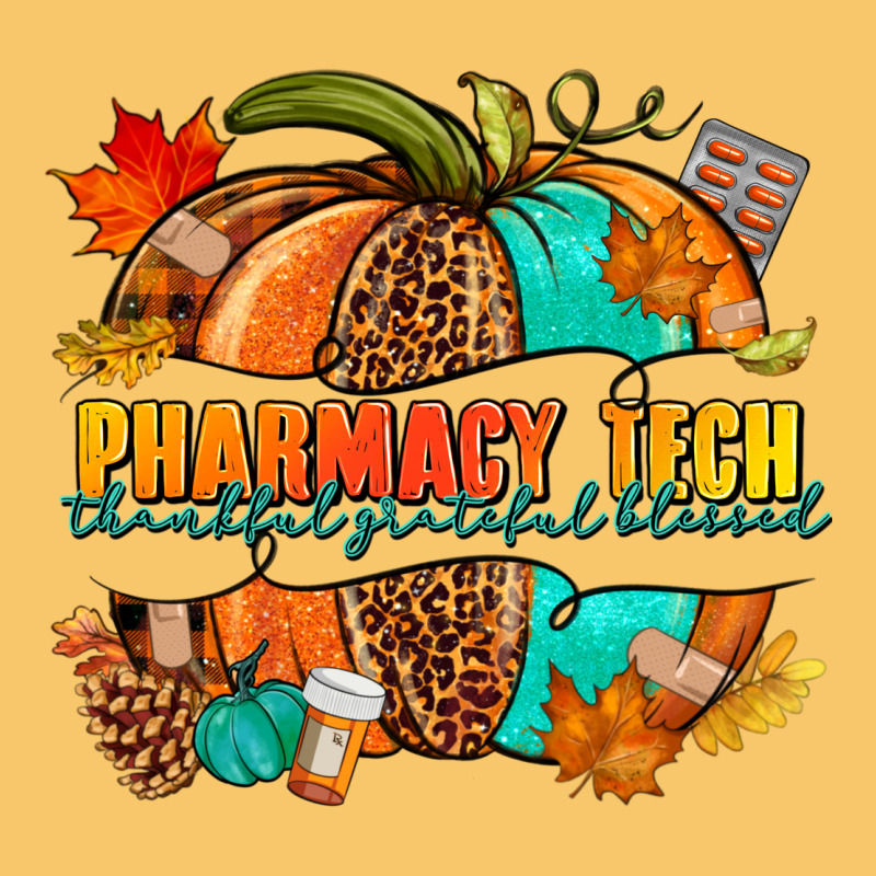 Pharmacy Tech Pumpkin Vintage Hoodie by NancyCooperArtShop | Teevron