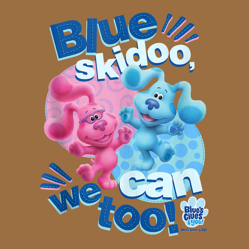Blue's Clues & You Blue Skidoo, We Can Too Tank Top Vintage Tee by linhVisuals | Teevron