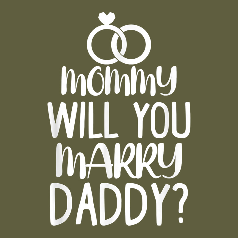 Kids Mommy Will You Marry My Daddy Funny Marriage Proposal T Shirt Vintage Tee by linhVisuals | Teevron