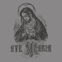 Ave Maria Schubert Latin Mass Blessed Mother Hail Mary Lady T Shirt Vintage Tee | Teevron
