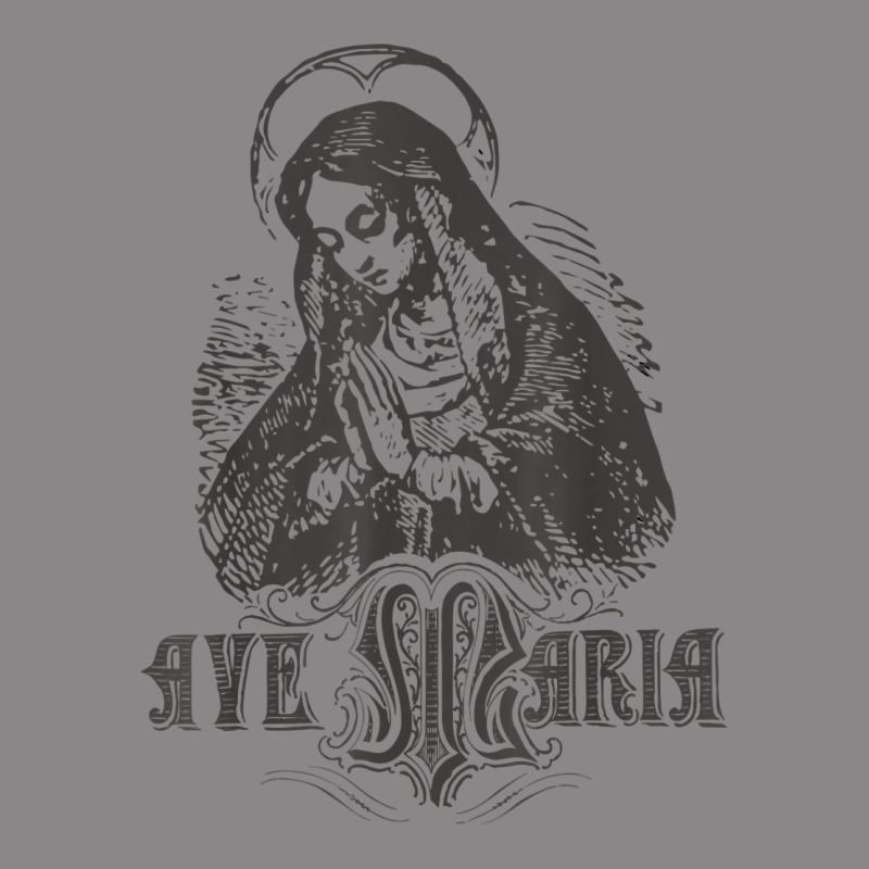 Ave Maria Schubert Latin Mass Blessed Mother Hail Mary Lady T Shirt Vintage Tee by linhVisuals | Teevron