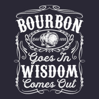 Bourbon Goes In Wisdom Comes Out Funny Whiskey Lover Gift Premium T Sh Vintage Tee | Teevron