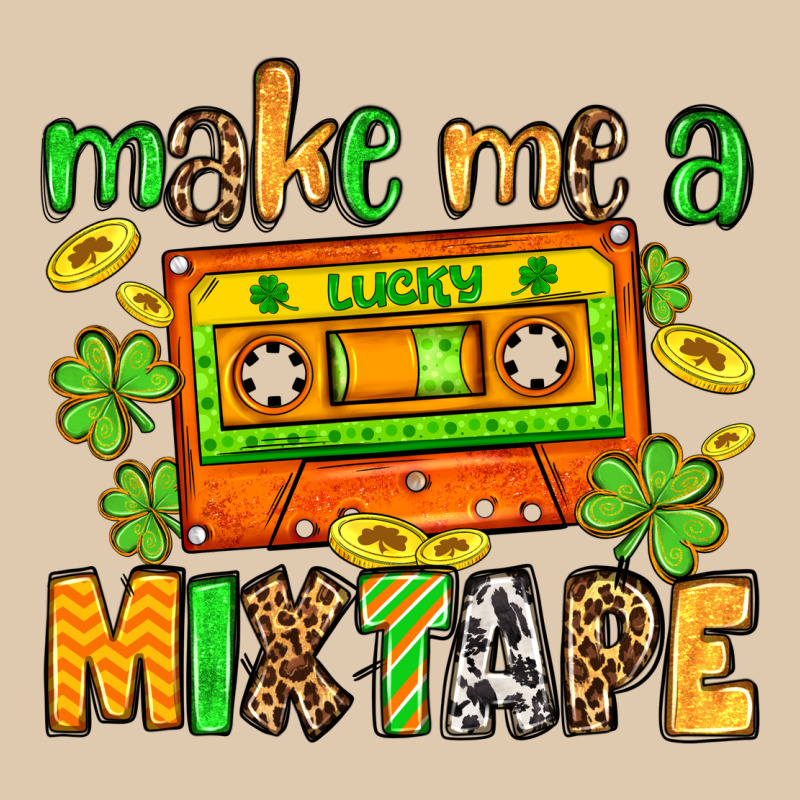 Make Me A Mixtape St. Patrick's Day Heavyweight Sweatshirt by OliviaCreatesArt | Teevron