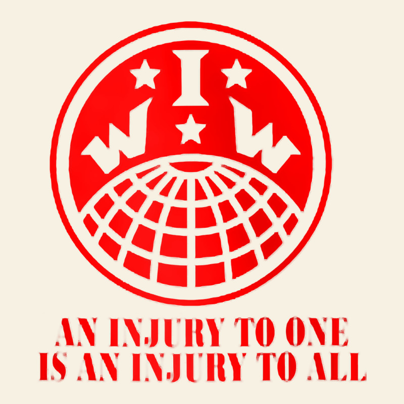 Iww Injury One Is Injury To All Front And Back Red Zip Hoodie Vintage Tee by linhVisuals | Teevron