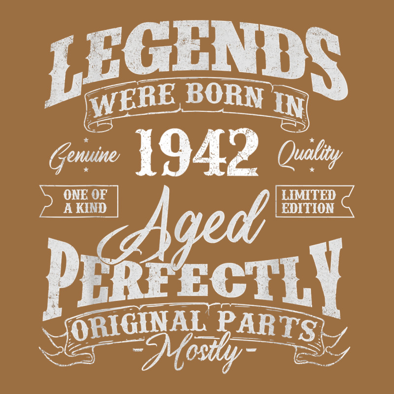 Legends Were Born In 1942 Year Of Birth Birthday T Shirt Vintage Tee by linhVisuals | Teevron