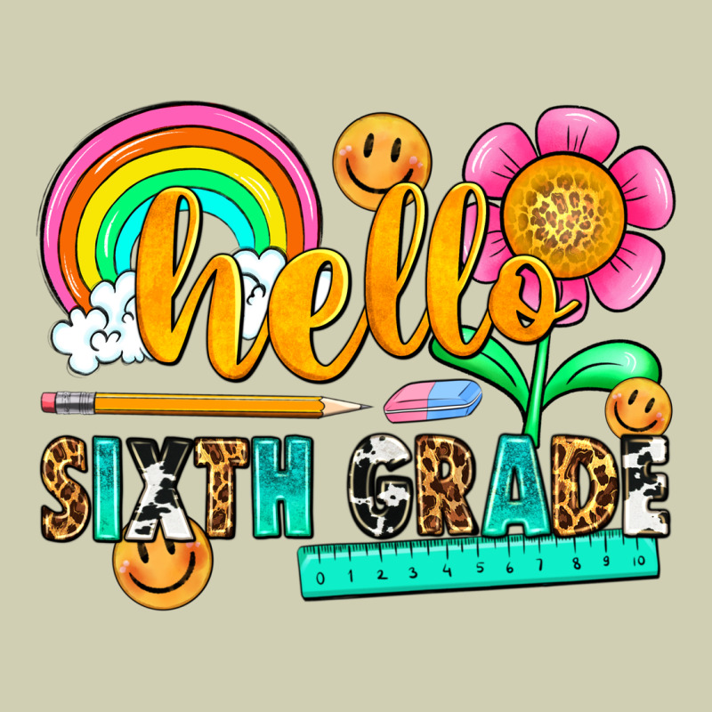 Hello Sixth Grade Heavy Core Tee by NancyCooperArtShop | Teevron