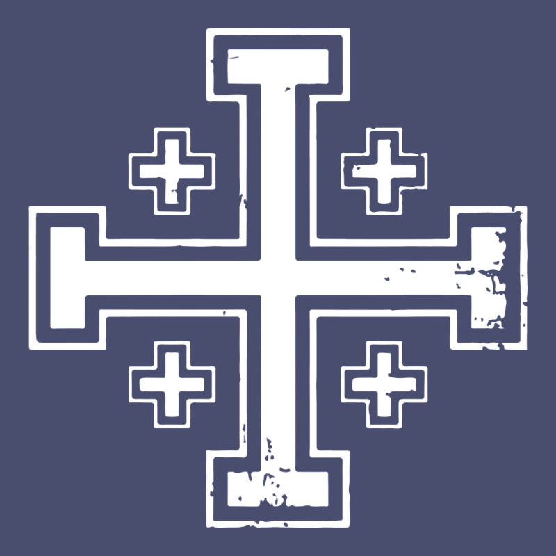 Crusader Cross Of Jerusalem Knights Templa Vintage Tee by linhVisuals | Teevron