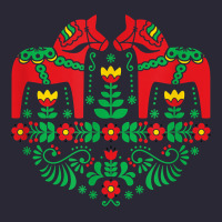 Swedish Dala Horse Folk Art T Shirt Vintage Tee | Teevron