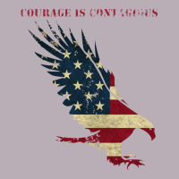 Courage Is Contagious And Eagle Vintage Tee | Teevron