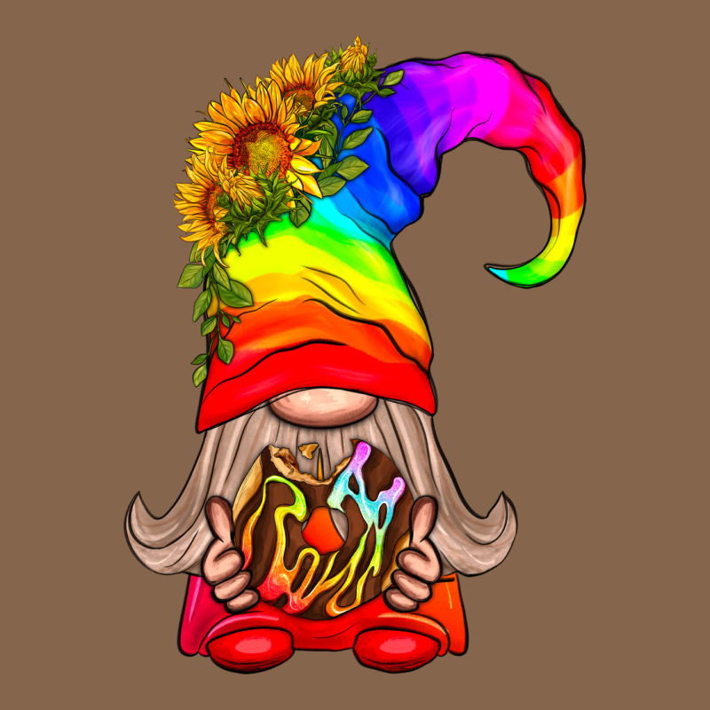 Lgbtq+ Pride Gnome With Donut Premium Tee by BundleAndBundleShop | Teevron