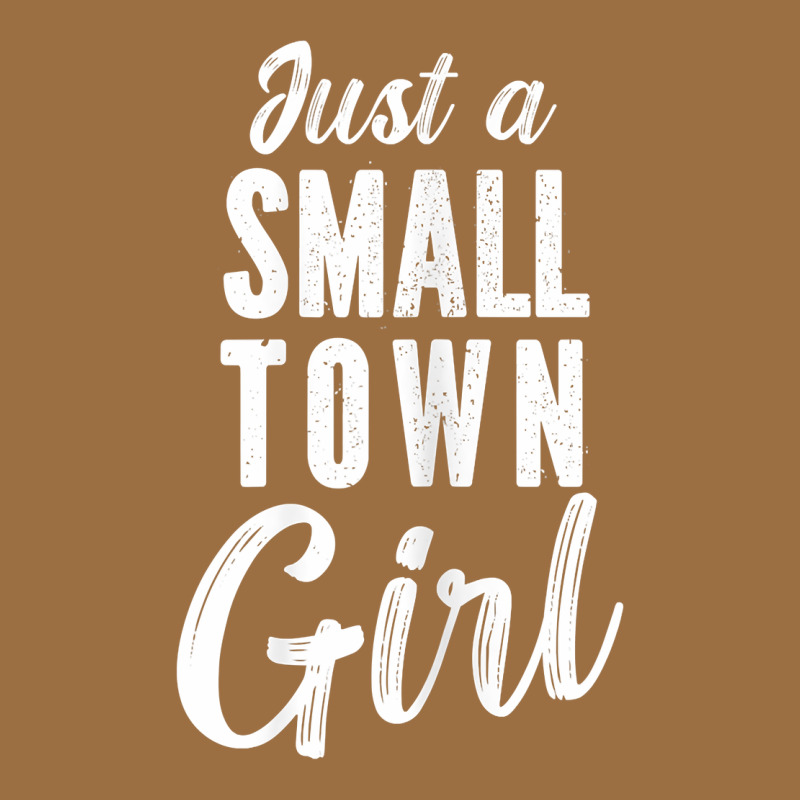 Womens Just A Small Town Girl Journey T Shirt Vintage Tee by linhVisuals | Teevron