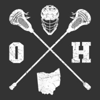 ohio lacrosse sticks & helmet state outline lax player t shirt | Teevron