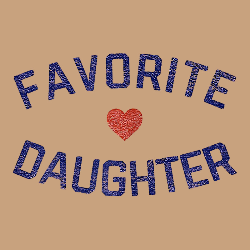 Womens Favorite Daughter Heart Distressed Vintage Faded Classic T Shir Vintage Tee by linhVisuals | Teevron