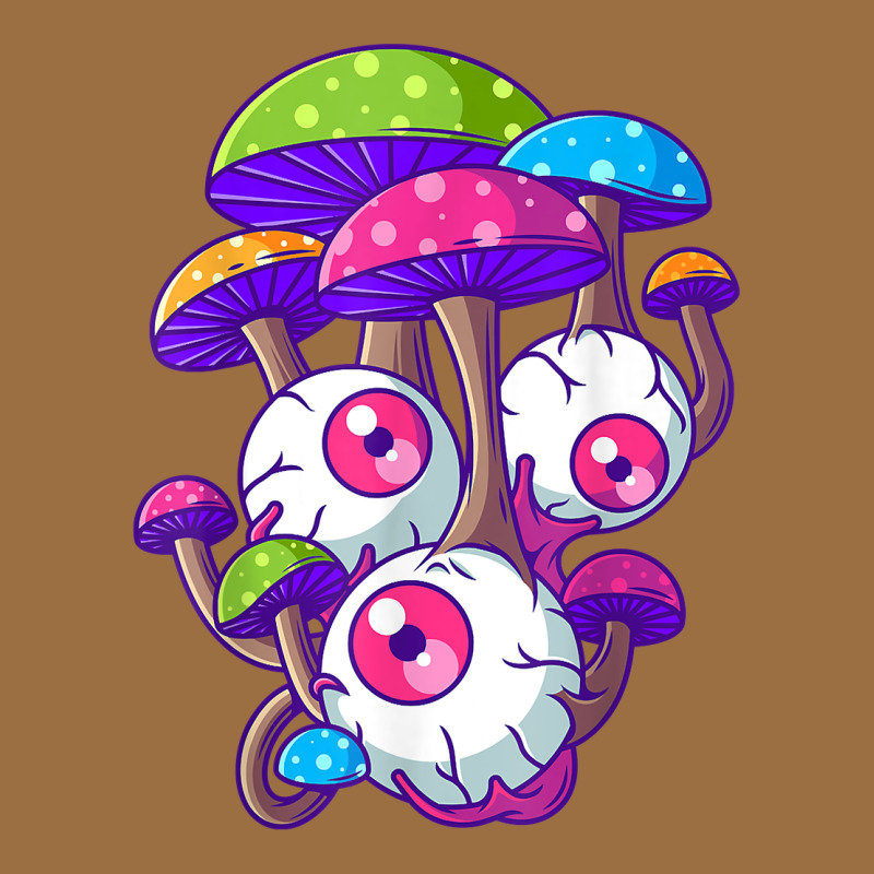 Psychedelic Mushroom Hippie Magic Fungus Shrooms Trance Rave T Shirt Vintage Tee by linhVisuals | Teevron