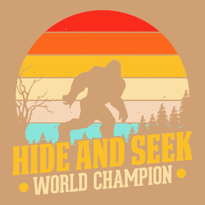 Hide And Seek World Champion Bigfoot T  Shirt Hide And Seek World Cham Vintage Tee by linhVisuals | Teevron