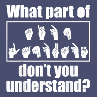 Funny Sign Language Gift Men Women Hand Symbol Interpreter T Shirt Vintage Tee | Teevron