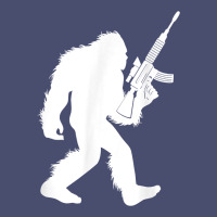 Bigfoot With Rifle Sasquatch 2nd Amendment Gun T Shirt Vintage Tee | Teevron