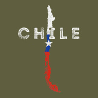 Chilean Map And Flag   Distressed Chile Souvenir T Shirt Vintage Tee | Teevron