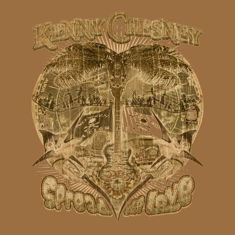 Kenny Chesney Vintage Art Vintage Tee by linhVisuals | Teevron
