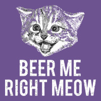 Beer Me Right Meow Vintage Tee | Teevron