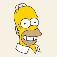 The Simpsons Homer Simpson Face Sweatshirt Vintage Tee | Teevron