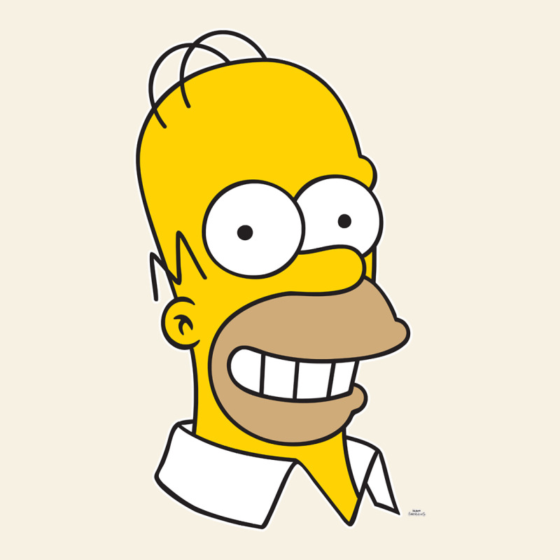 The Simpsons Homer Simpson Face Sweatshirt Vintage Tee by linhVisuals | Teevron