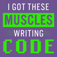 Funny Programmer Writing Code Muscles Meme For Computer Geek Vintage Tee | Teevron
