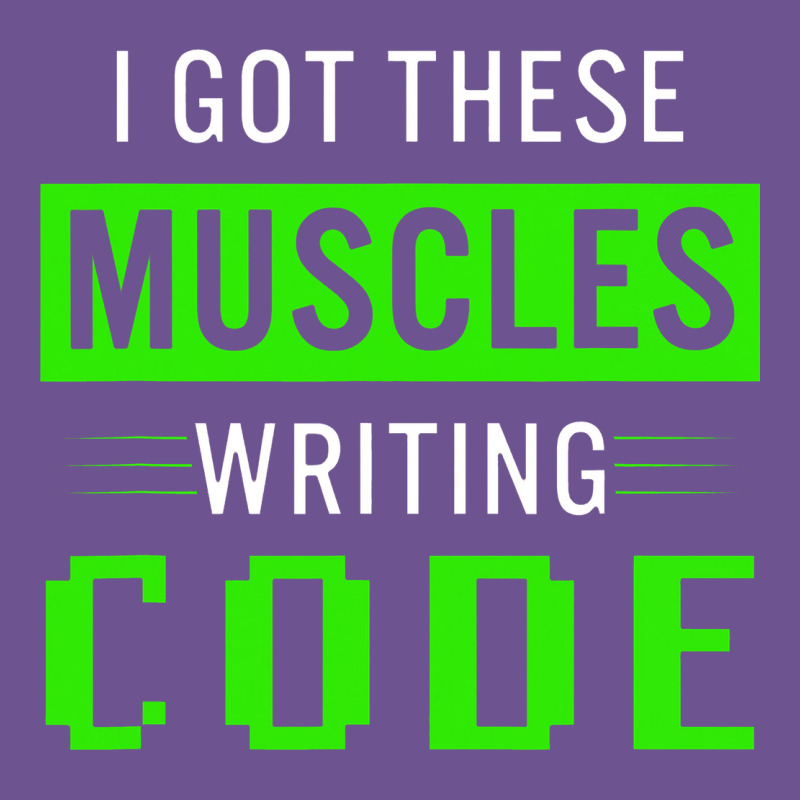 Funny Programmer Writing Code Muscles Meme For Computer Geek Vintage Tee by linhVisuals | Teevron
