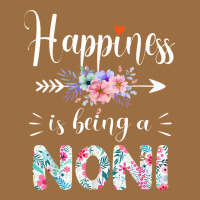 Happiness Is Being A Noni Ever Women Floral Decor Vintage Tee | Teevron