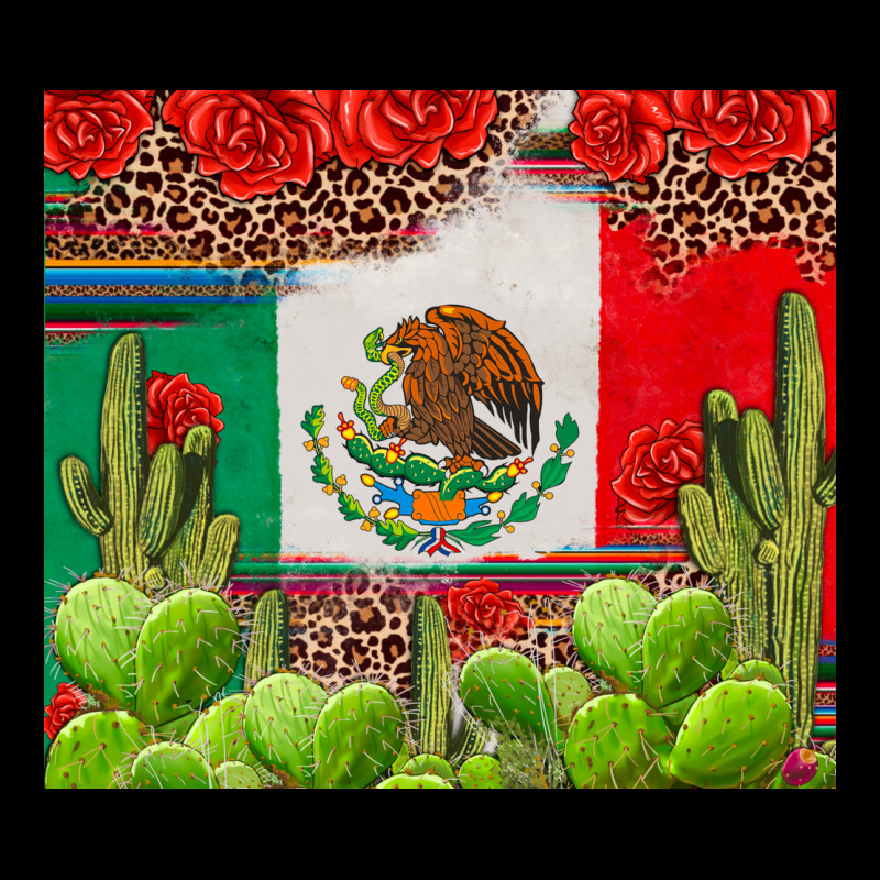 Mexican Flag Urban Heavy Tee by texasbilliewilder | Teevron