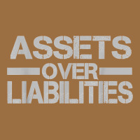 Assets Over Liabilities Mens T Shirt Vintage Tee | Teevron