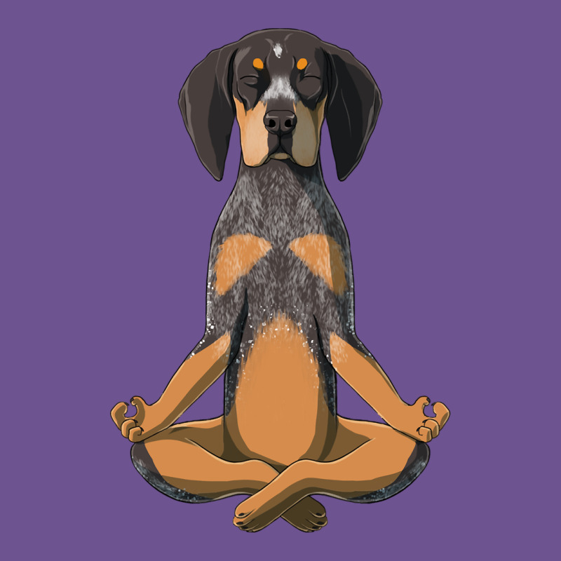 Yoga Fitness Bluetick Coonhound Dog 363 Bodybuilding Vintage Tee by linhVisuals | Teevron