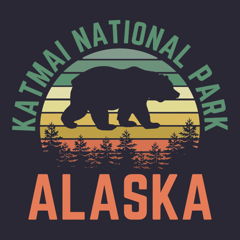 Katmai National Park Alaska Bear Hiking Travel Nature Retro Pullover H Vintage Tee by linhVisuals | Teevron