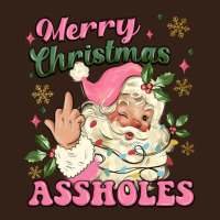 Merry Christmas Assholes Heavy Core Tee | Teevron