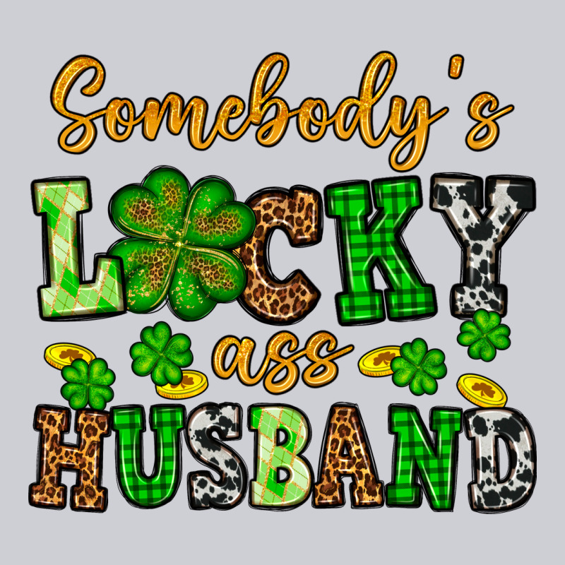 St. Patrick's Somebody's Lucky As Husband Heavyweight Sweatshirt by OliviaCreatesArt | Teevron