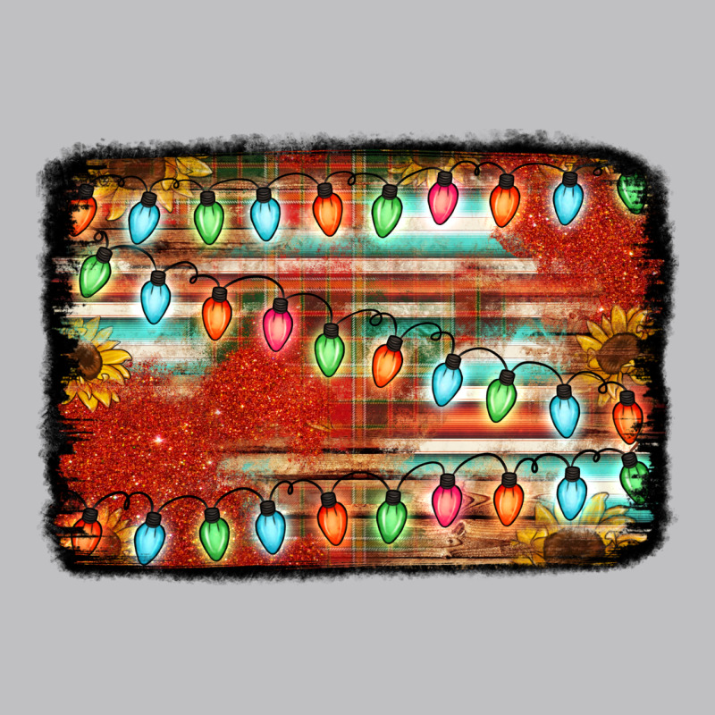 Christmas Serape Sunflower Background Long Sleeve Tee by Jasminsmagicworld | Teevron