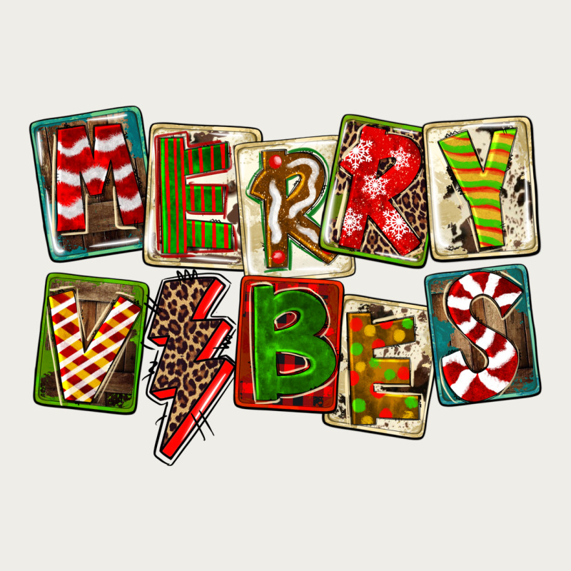 Merry Vibes Zipper Hoodie by FaDigitalArtStudio | Teevron