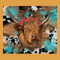 Western Roses Cow Premium Hoodie | Teevron