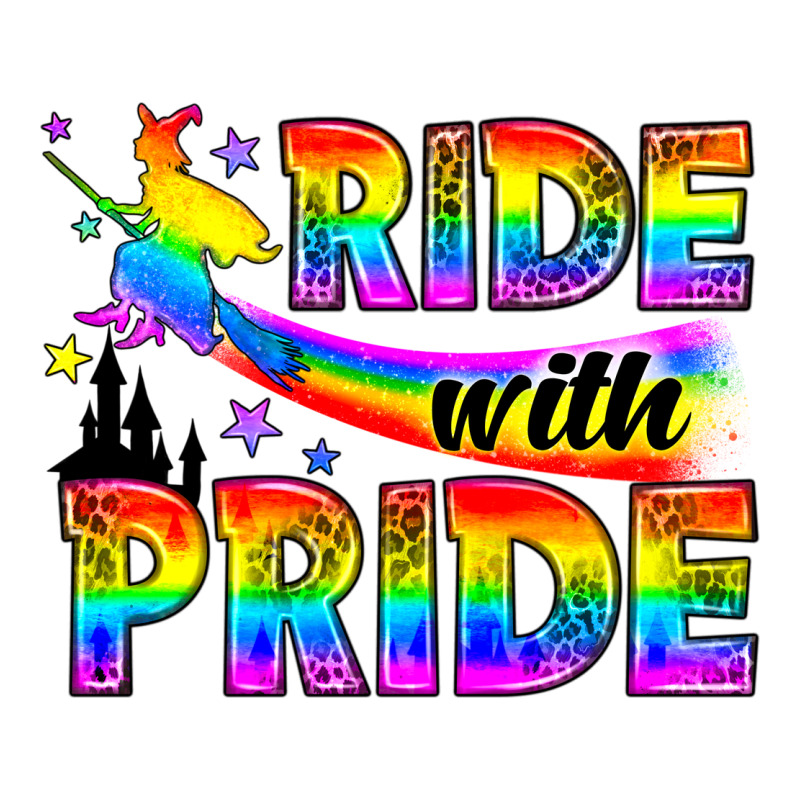 Western Lgbtq+ Ride With Pride Premium Tee by BundleAndBundleShop | Teevron