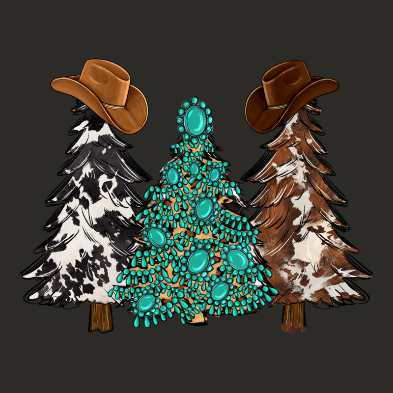 Cowhide With Gemstones Trees Heavy Core Tee by MaliasSmallBusiness | Teevron