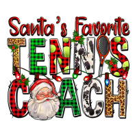 Santa's Favorite Tennis Coach For Christmas | Teevron