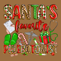 Santa's Favorite Phlebotomist Vintage Tee | Teevron
