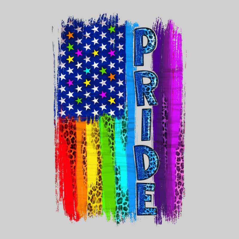 Pride Lgbtq+ American Flag Premium Tee by BundleAndBundleShop | Teevron